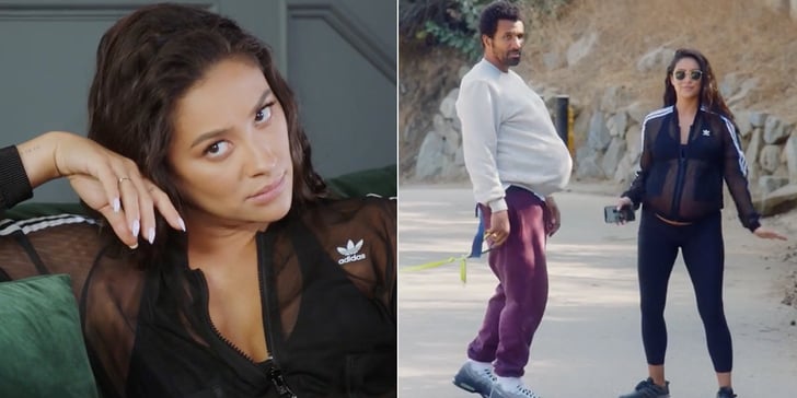 Shay Mitchell Makes Matte Babel Wear Pregnancy Belly Video ...
