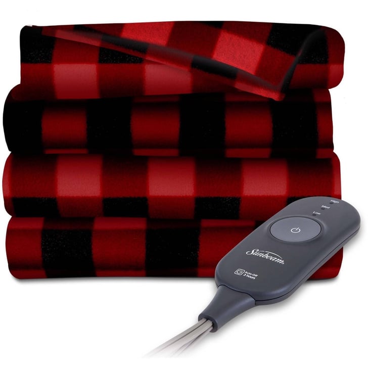 Sunbeam Electric Heated Fleece Throw Blanket Best Gifts at Walmart POPSUGAR Home Photo 16