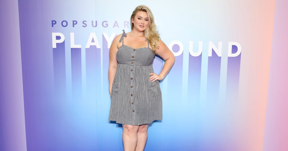 Curve Model Hunter Mcgrady On Staying Body Positive Popsugar Fashion