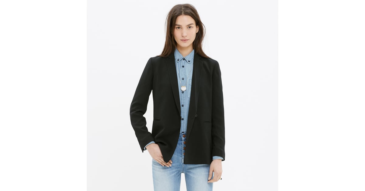 drapey blazer