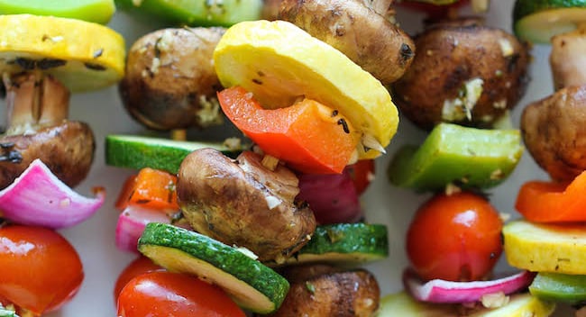 Vegetable Kabobs