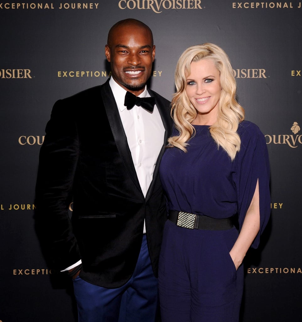 Pals Tyson Beckford and Jenny McCarthy were picture-perfect at Courvoisier's Exceptional Journey launch event on Tuesday.