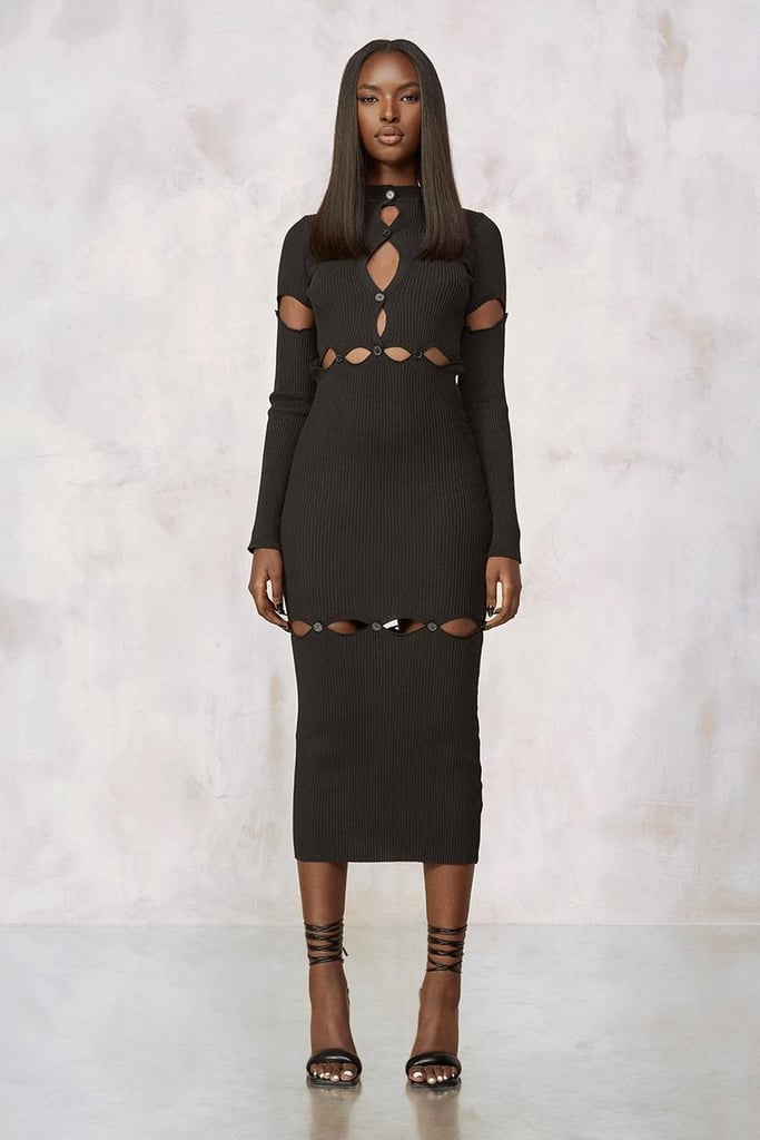 Boohoo by Kourtney Kardashian Barker Multiway Knitted Dress