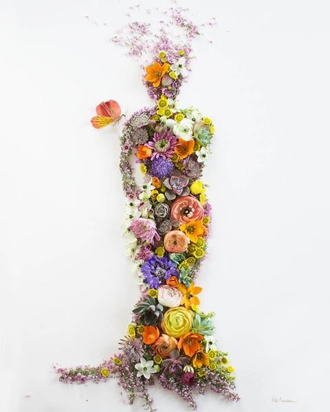 "Awakening" Flower Portrait