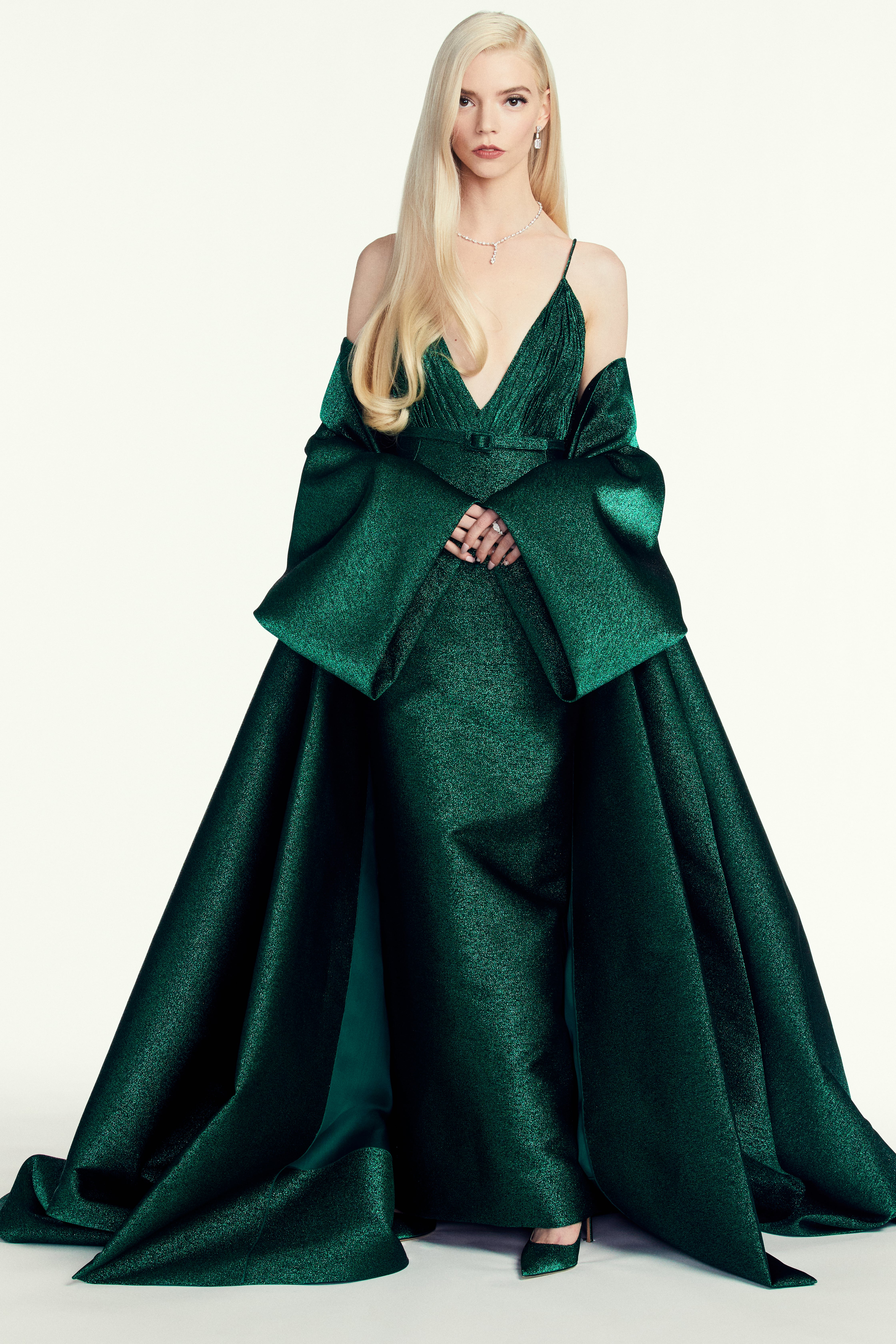why is joy's dress green Joy Dress