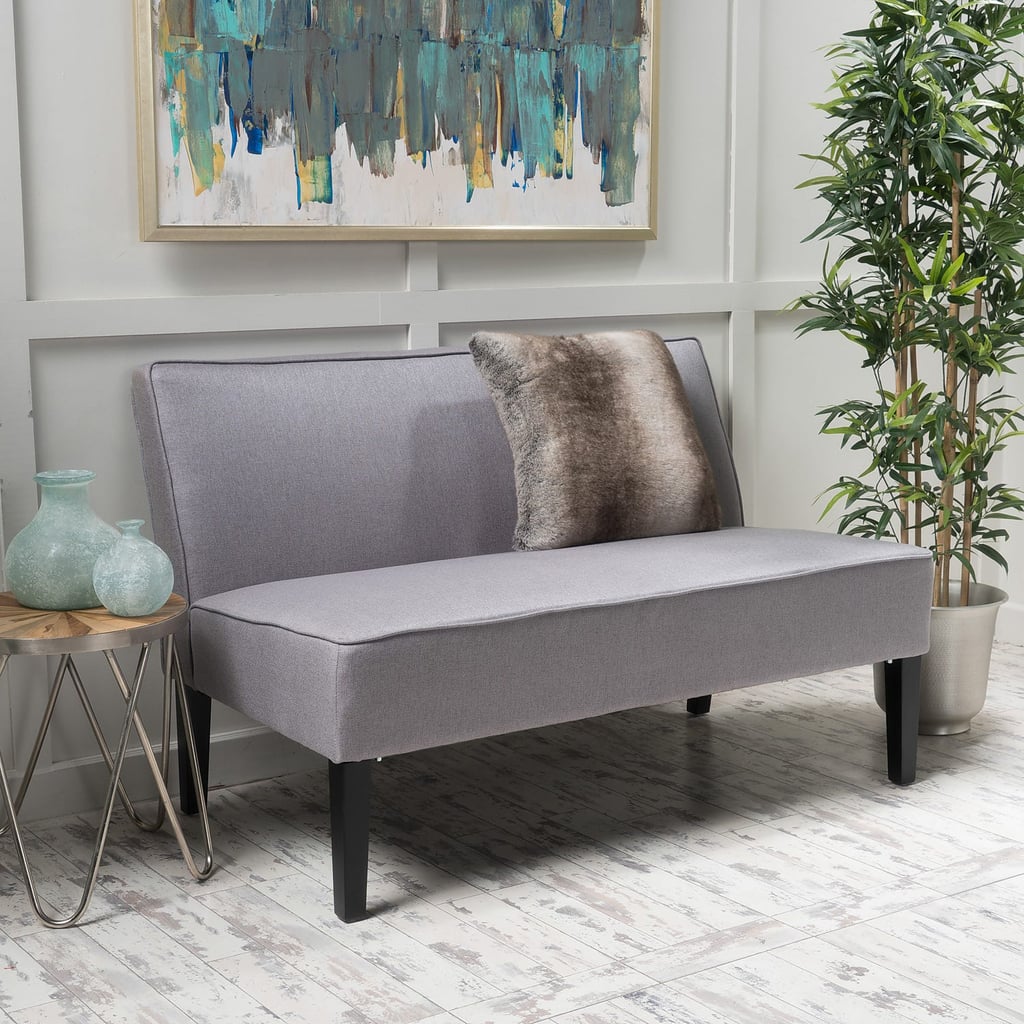 Sofia Light Gray Love Seat