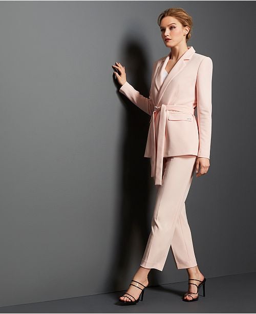 calvin klein pink blazer