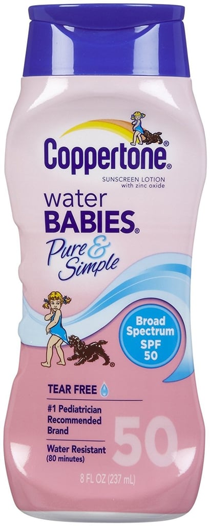 #4 Lotion: Coppertone WaterBabies SPF 50 Lotion