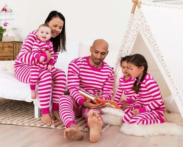 Hanna Andersson Classic Stripes in Tonal Pink Collection ($12-$64)