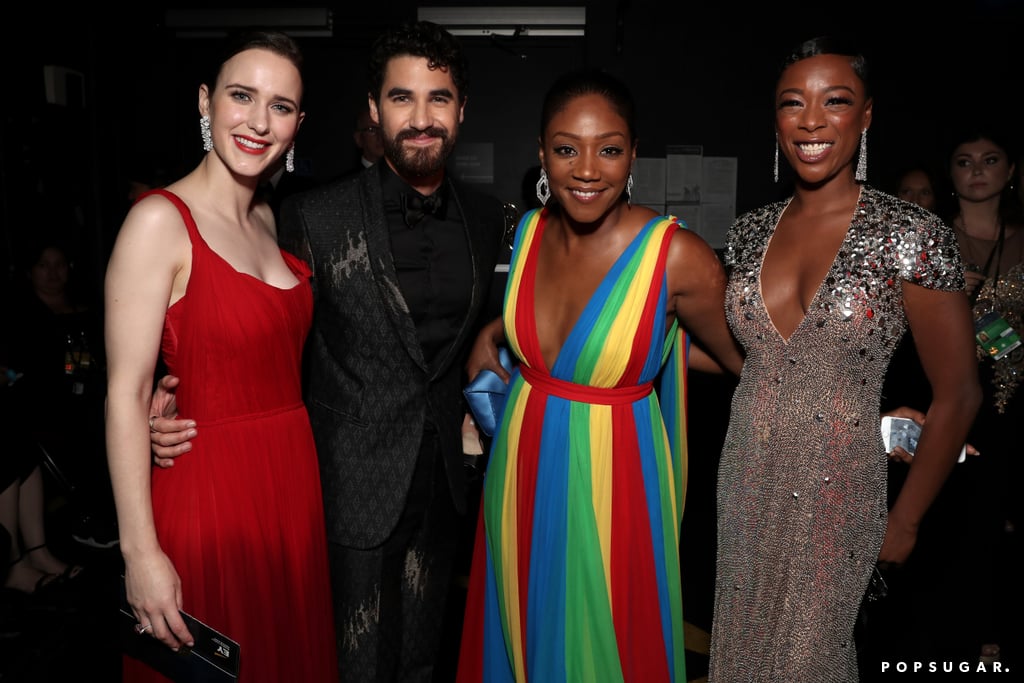 Pictured: Rachel Brosnahan, Darren Criss, Tiffany Haddish and Samira Wiley