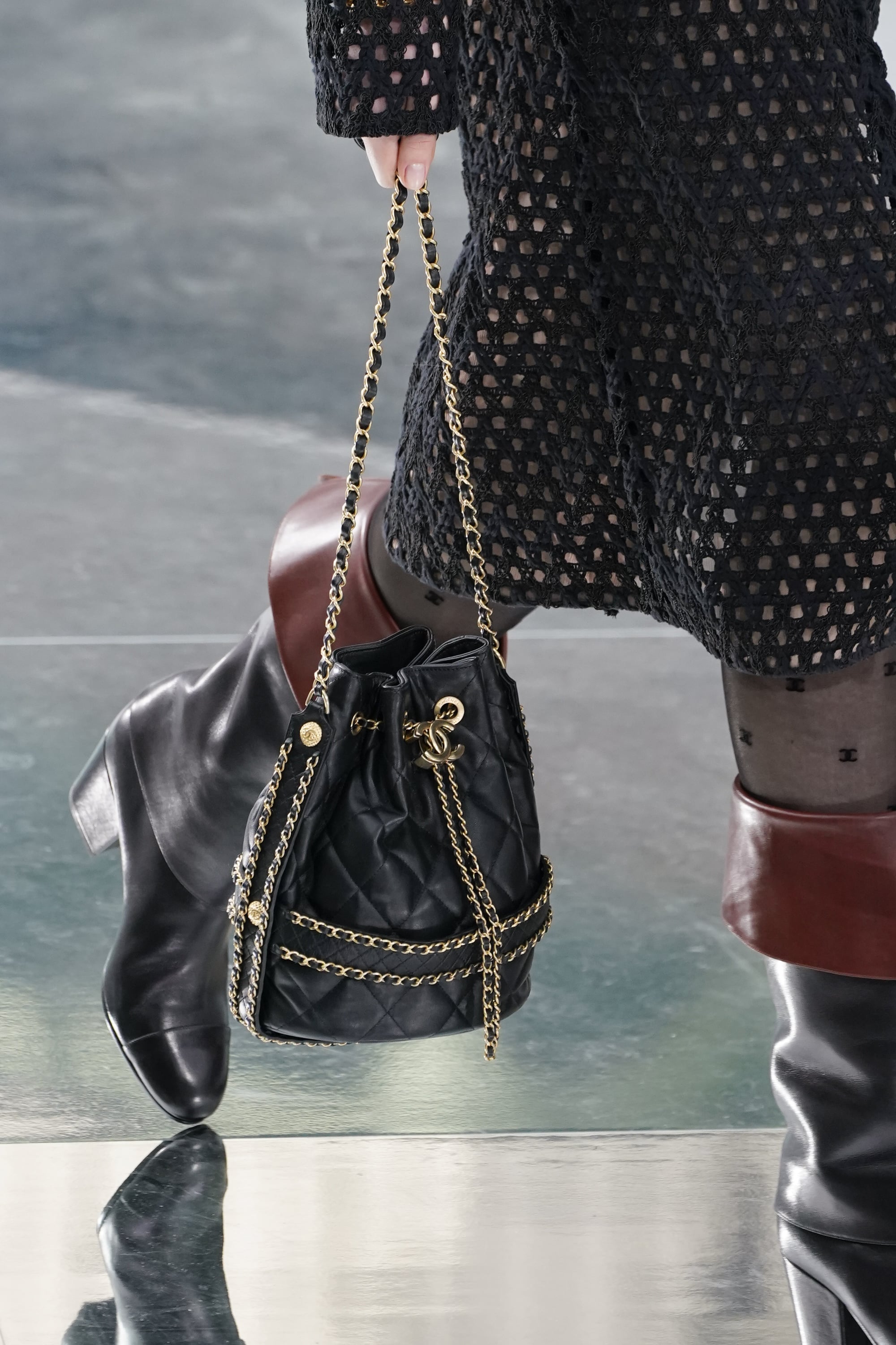 Chanel Bag on the Fall/Winter 2020 Runway, Jewellery Is Having a Moment on  the Chanel Runway, and We Can't Look Away