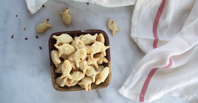 Homemade Pepper Jack Goldfish