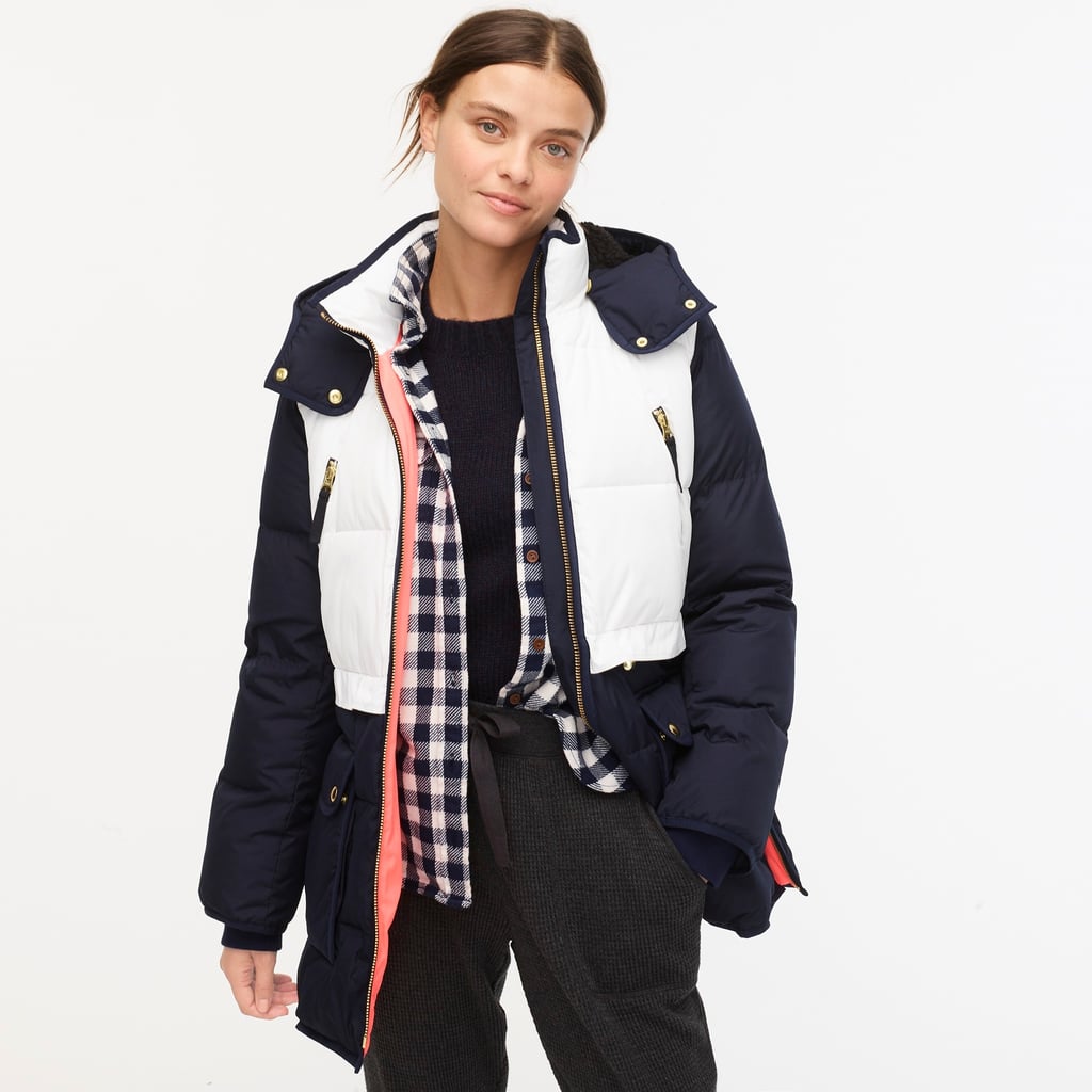 Colorblock Chateau Puffer Coat