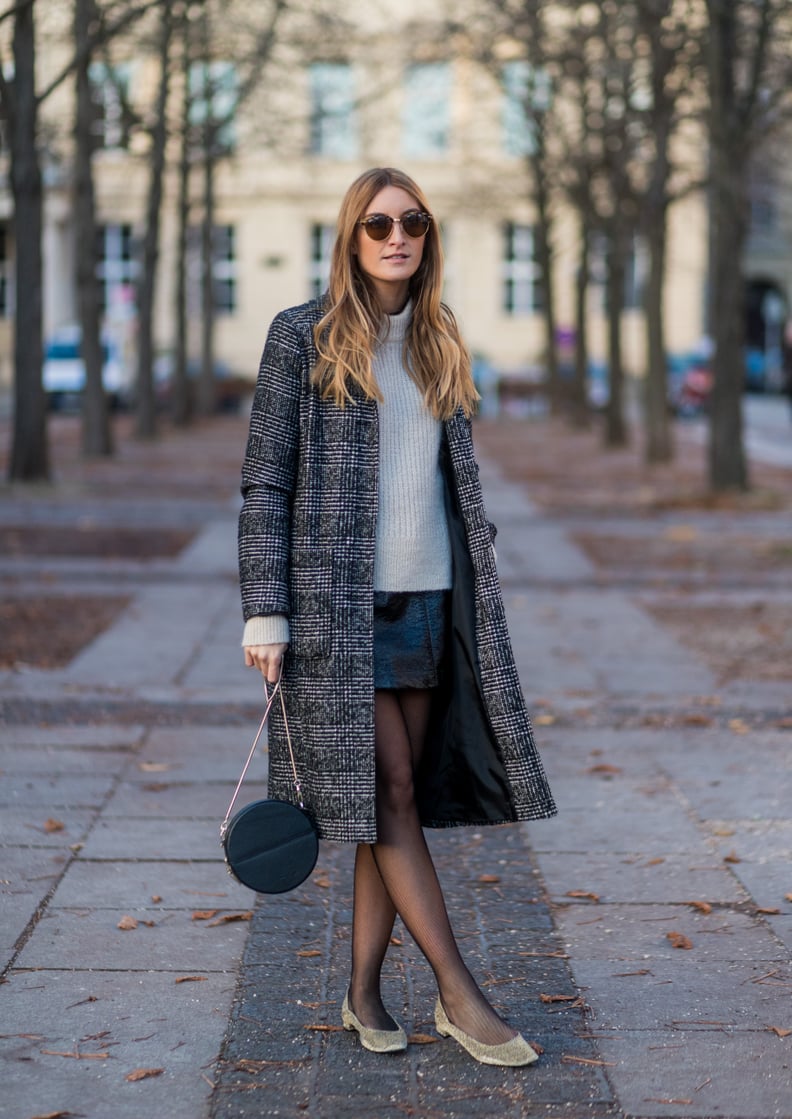 How to Wear Flats in Winter