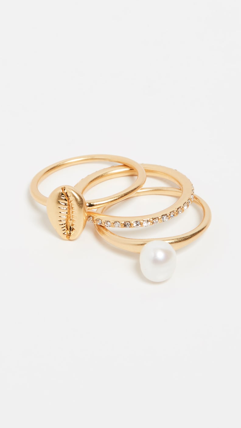 Madewell Shell Stack Ring