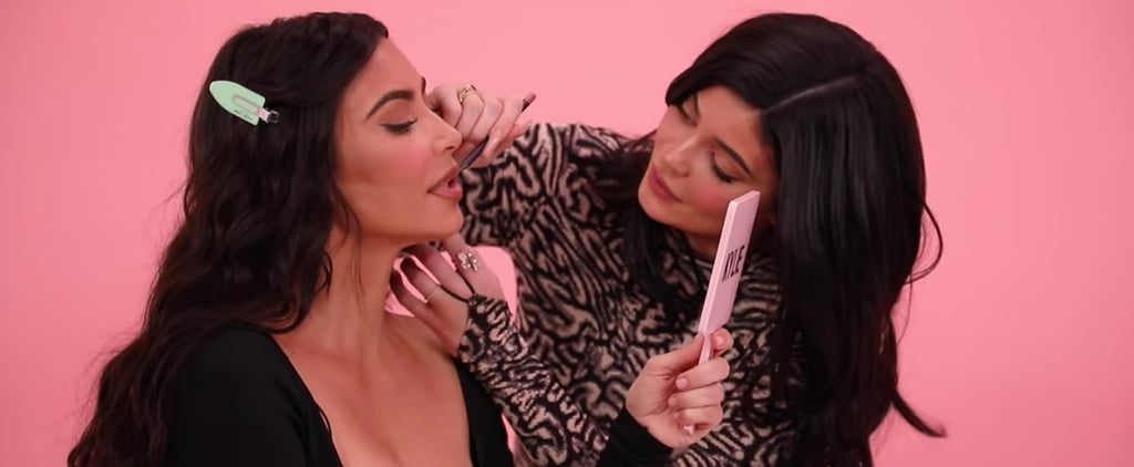Kylie Jenner Does Kim Kardashian's Makeup — Video