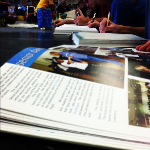 Signing Yearbooks