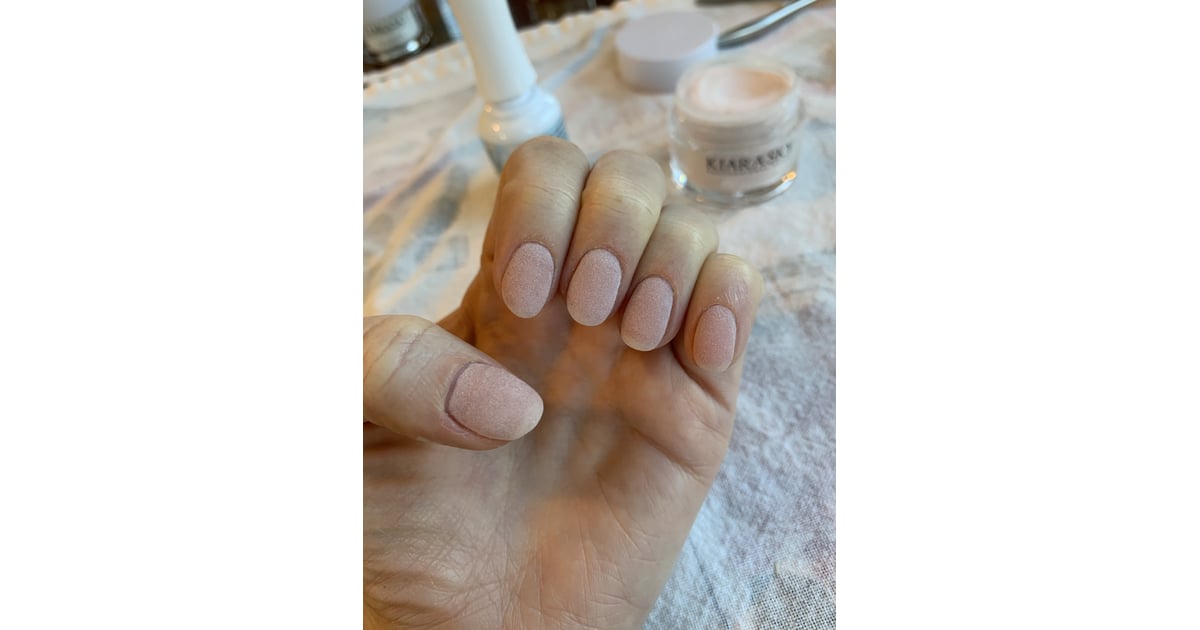 After Another Coat of Base and 1 Layer of Prim & Proper Kiara Sky