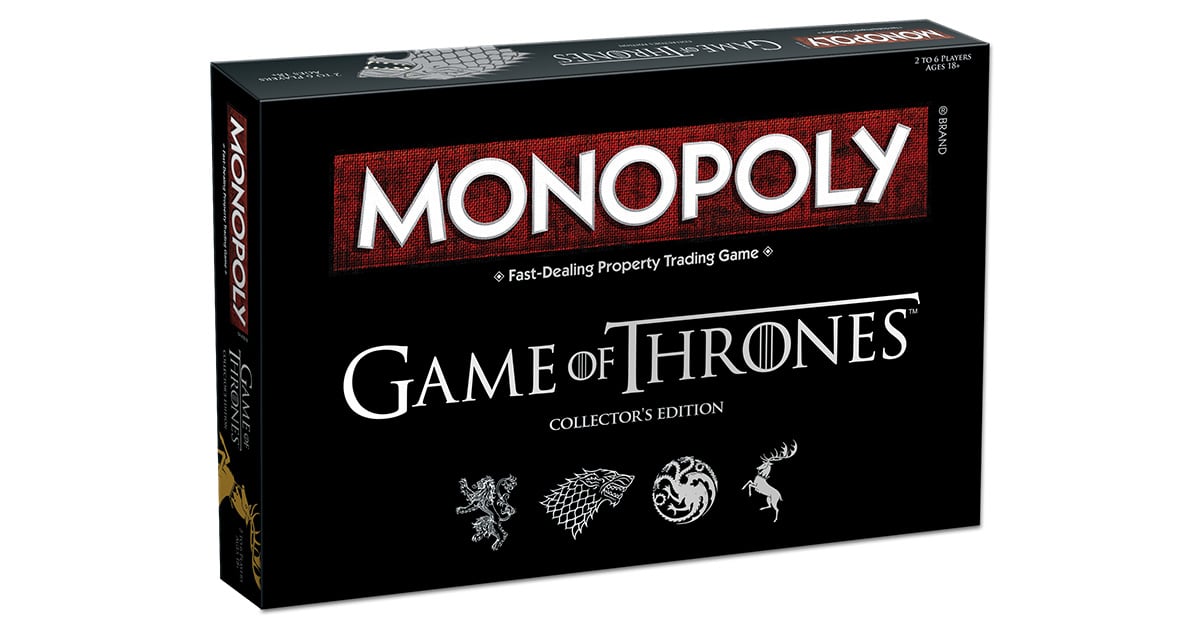 game of thrones monopoly rules