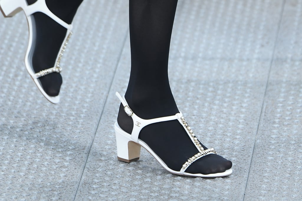 Chanel Shoes on the Runway During Paris Fashion Week