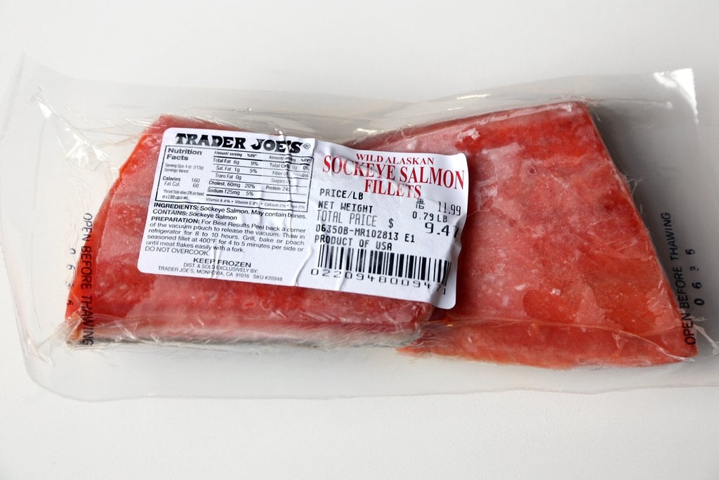 Frozen Wild Sockeye Salmon Fillets ($10)