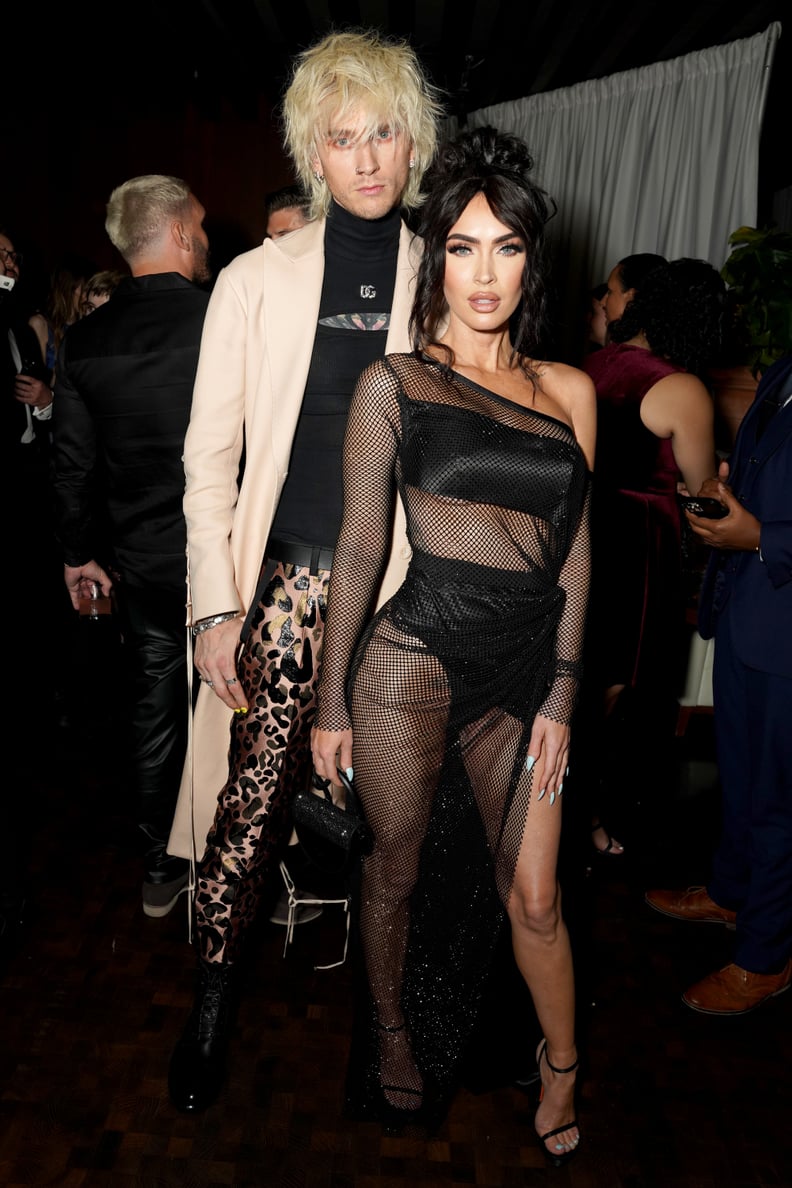Machine Gun Kelly and Megan Fox at the GQ Men of the Year Party in Hollywood