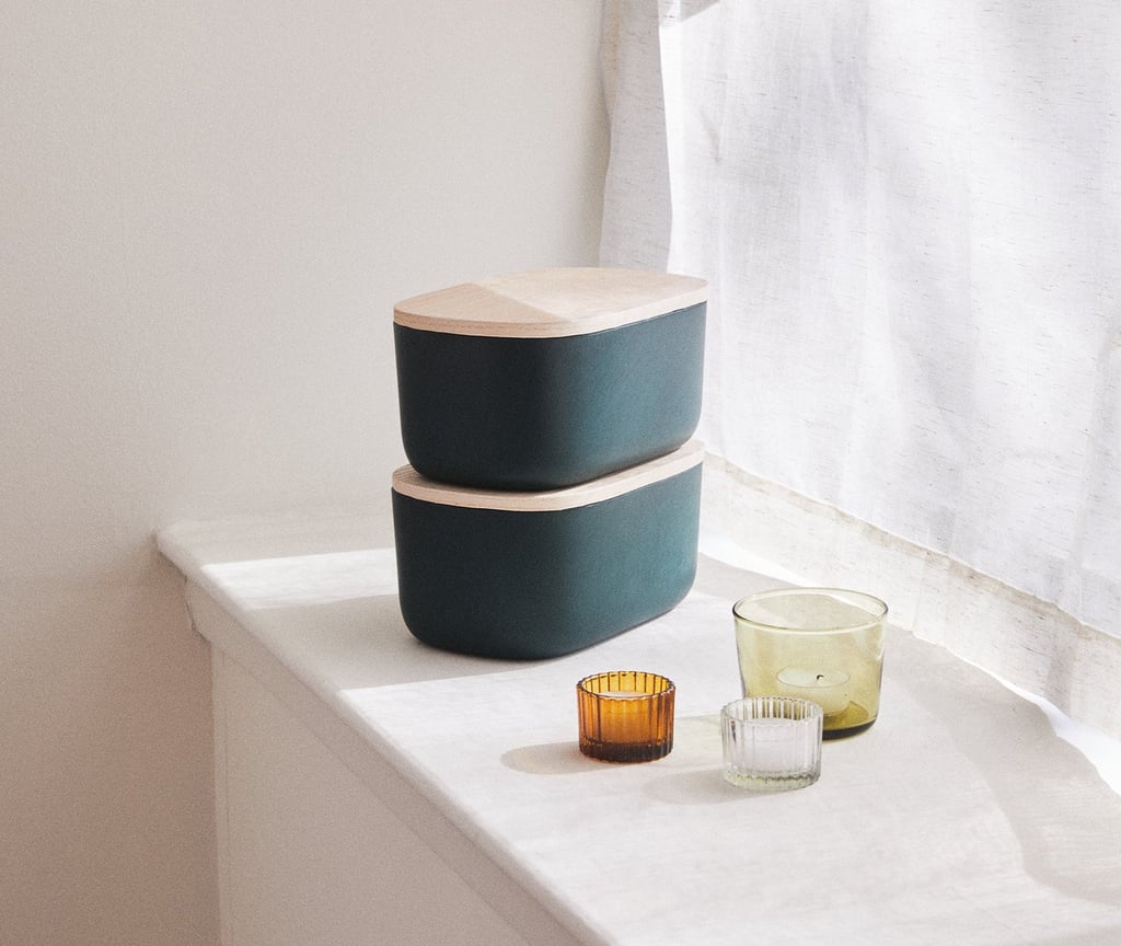 For Hidden Storage: Open Spaces Small Bins