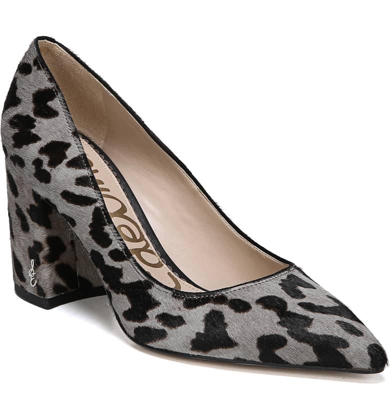 Sam Edelman Tatiana Genuine Calf Hair Pump