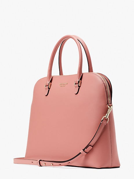 Pink Saffiano Executive Tote Medium