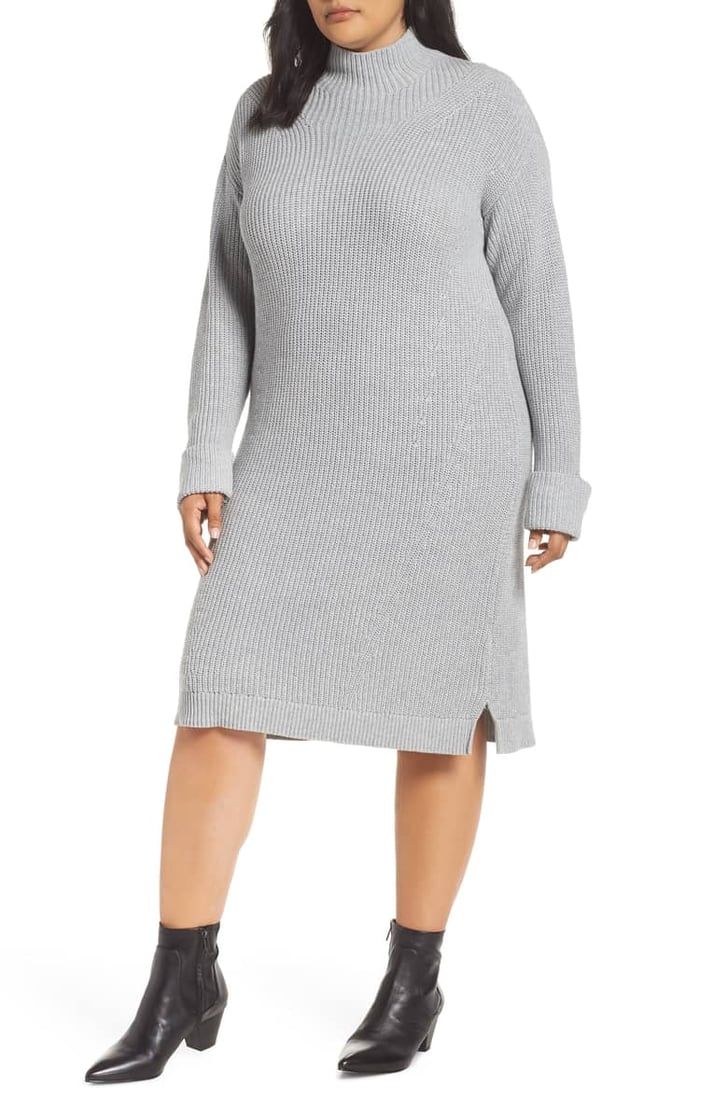 Caslon Ribbed Sweater Dress | There Are 