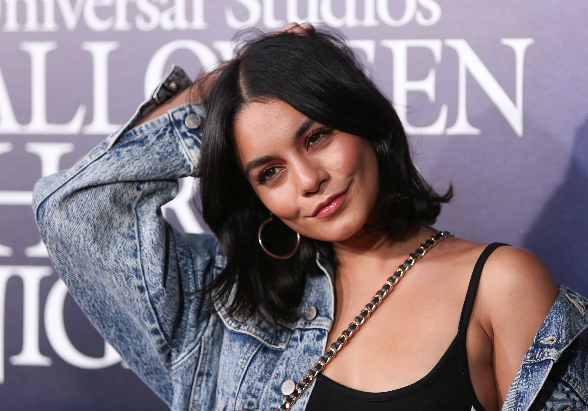 UNIVERSAL CITY, CA - SEPTEMBER 14: Actress Vanessa Hudgens attends the opening night celebration of 'Halloween Horror Nights' at Universal Studios CityWalk Cinemas on September 14, 2018 in Universal City, California. (Photo by Paul Archuleta/Getty Images)