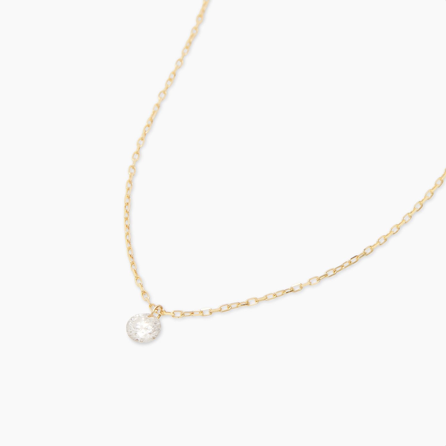 Gorjana floating sales diamond necklace