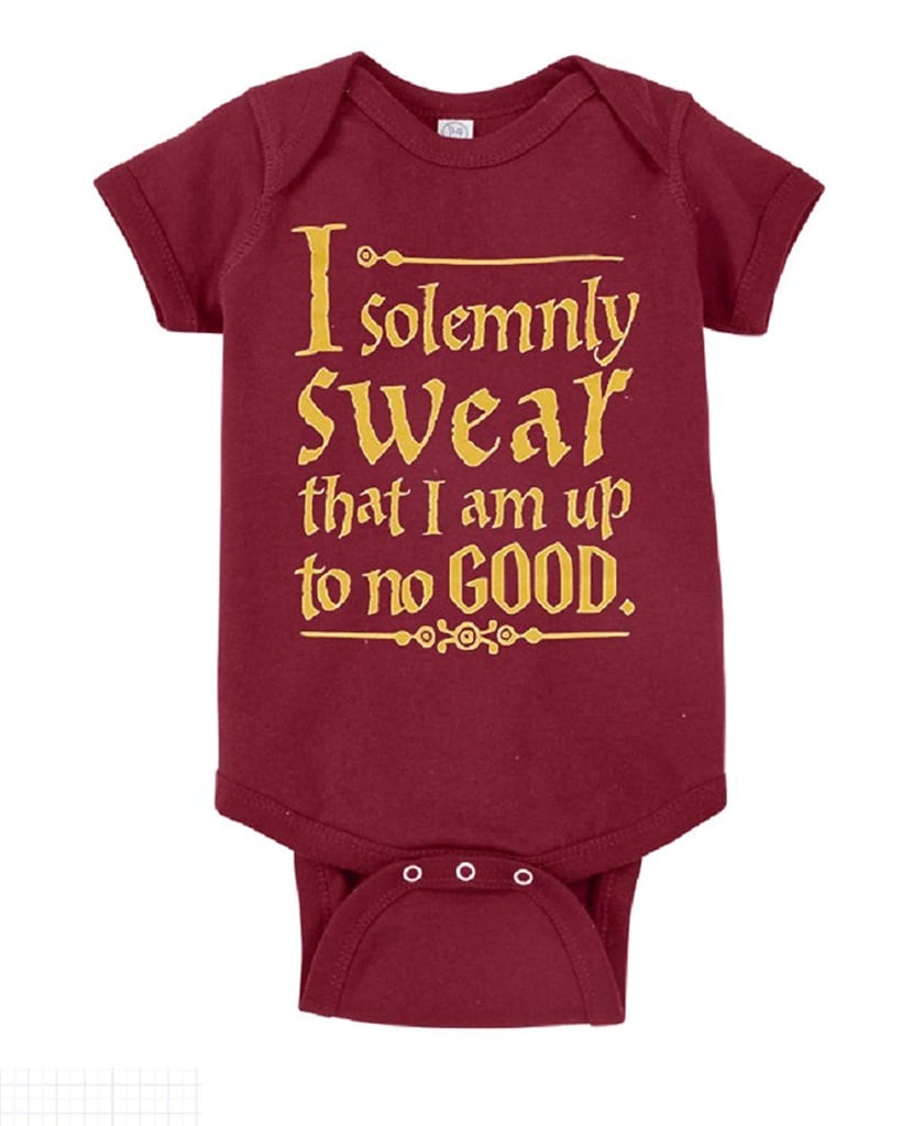 Harry Potter I Solemnly Swear That I Am Up to No Good One-Piece Bodysuit