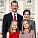 The Spanish Royal Family's 2017 Christmas Card