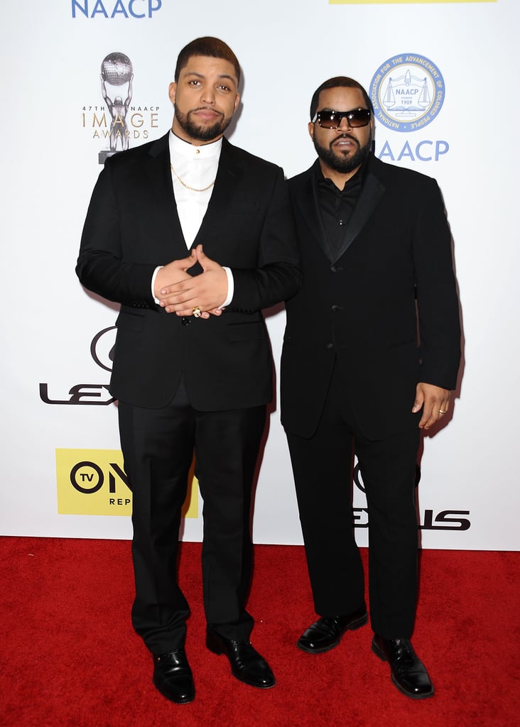 Ice Cube and his son, O'Shea Jackson Jr., attended the NAACP Awards together.