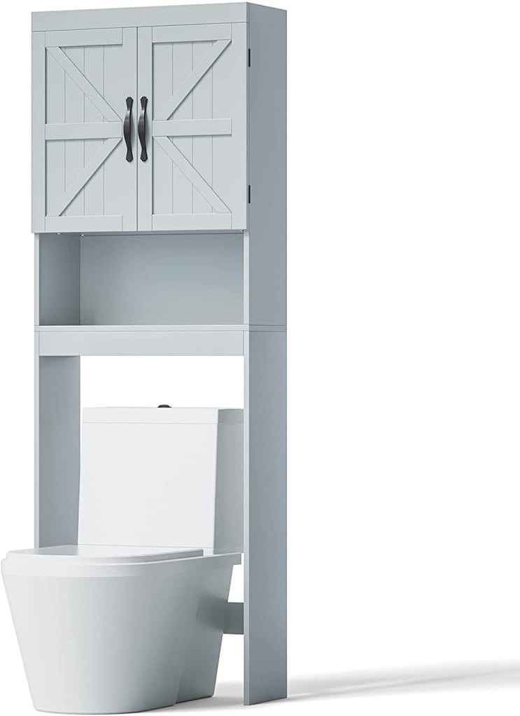Over-the-Toilet Cabinet-and-Shelf Unit: Sriwatana Over the Toilet Storage Cabinet