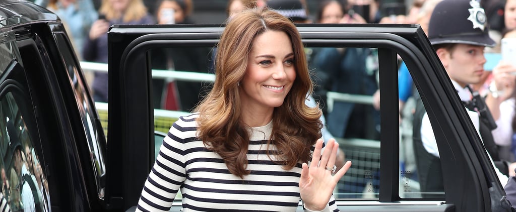 Kate Middleton Striped Shirt May 2019