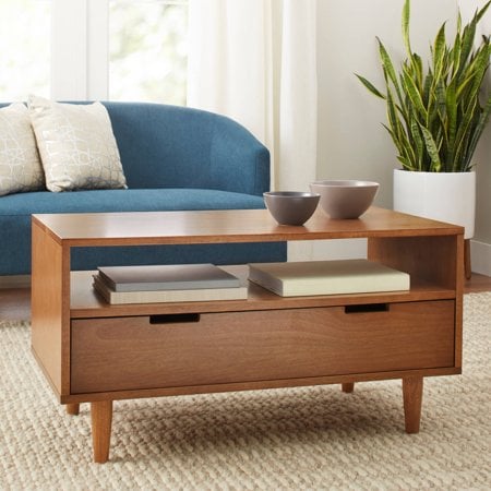 Better Homes and Gardens Flynn Midcentury-Modern Coffee Table