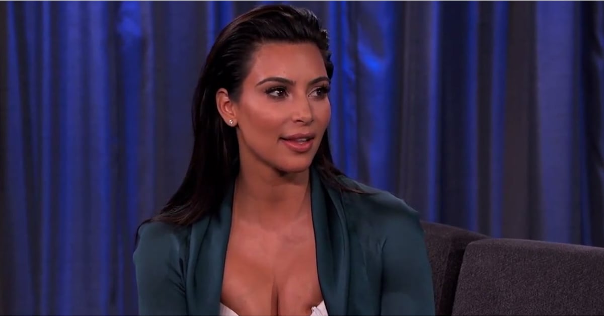 Kim Kardashian Wedding Day Interview Jimmy Kimmel Live 