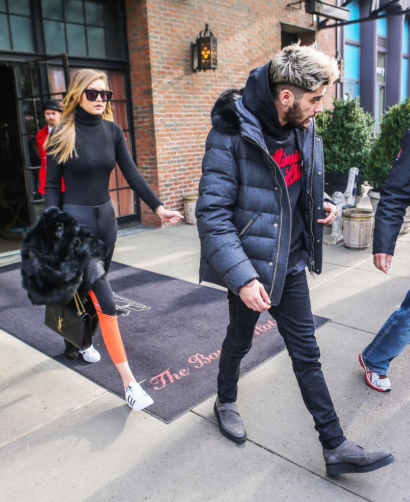 Zayn Malik and Gigi Hadid Out in NYC January 2016