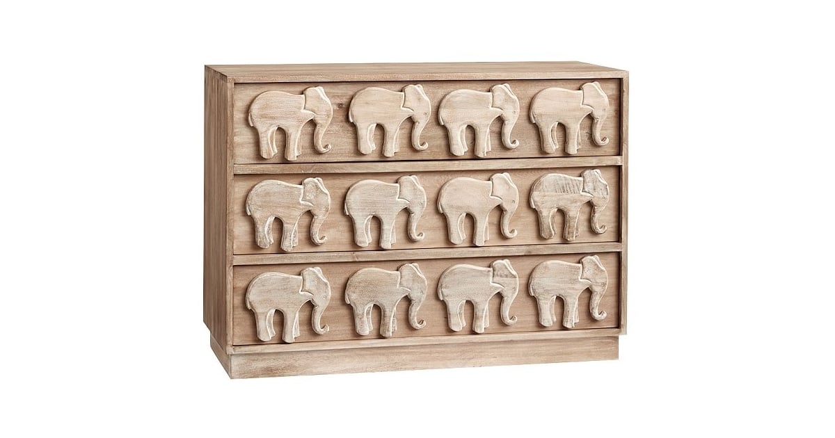 Pottery Barn Kids Elephant Dresser | Elephant Nursery ...