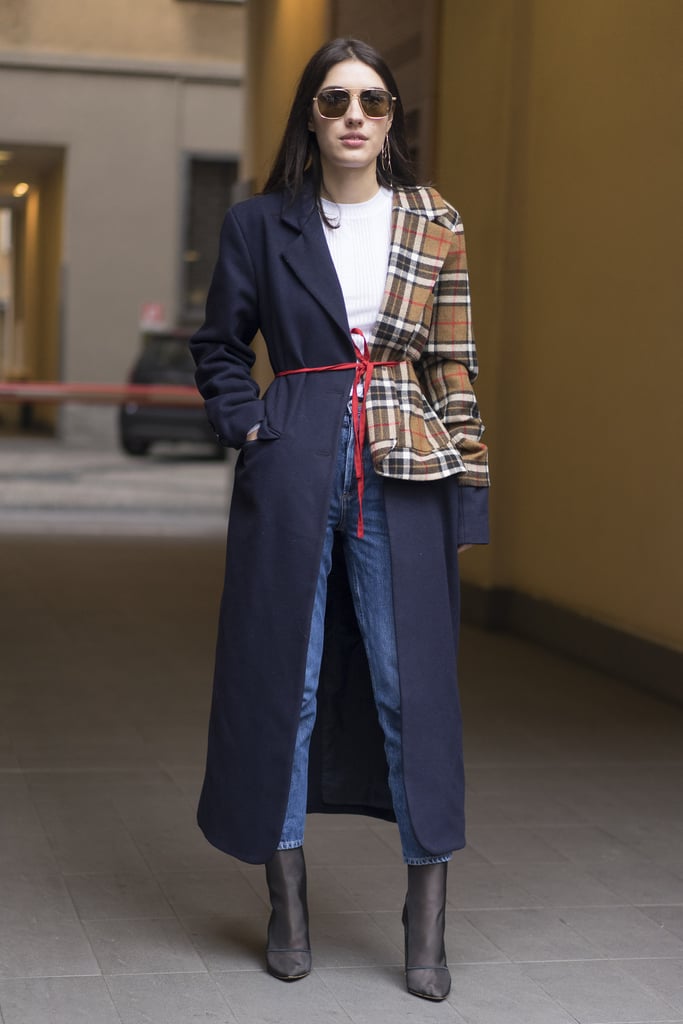 Tie two jackets together seamlessly with a thin string.