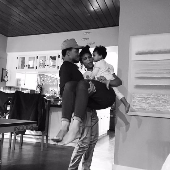 Chance the Rapper's Girlfriend and Daughter