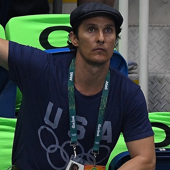 Matthew McConaughey at the Olympics 2016