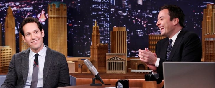 Paul Rudd Lip Syncing on The Tonight Show