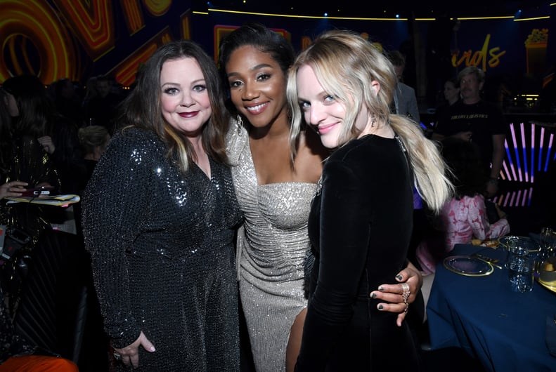 Melissa McCarthy, Tiffany Haddish, and Elisabeth Moss at the 2019 MTV Movie and TV Awards
