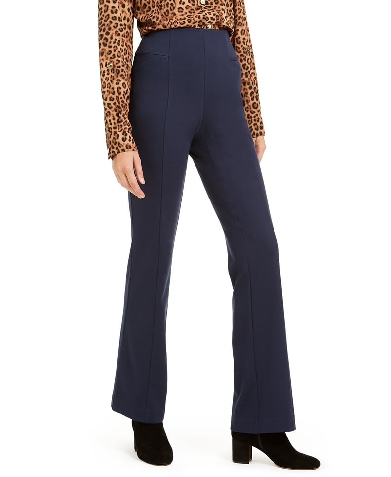 INC International Concepts Plus Size Seam Detail Skinny Ponte Pants,  Created for Macy's - Macy's