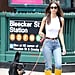 Emily Ratajkowski's Fall Knee High Boots Are Mustard Yellow