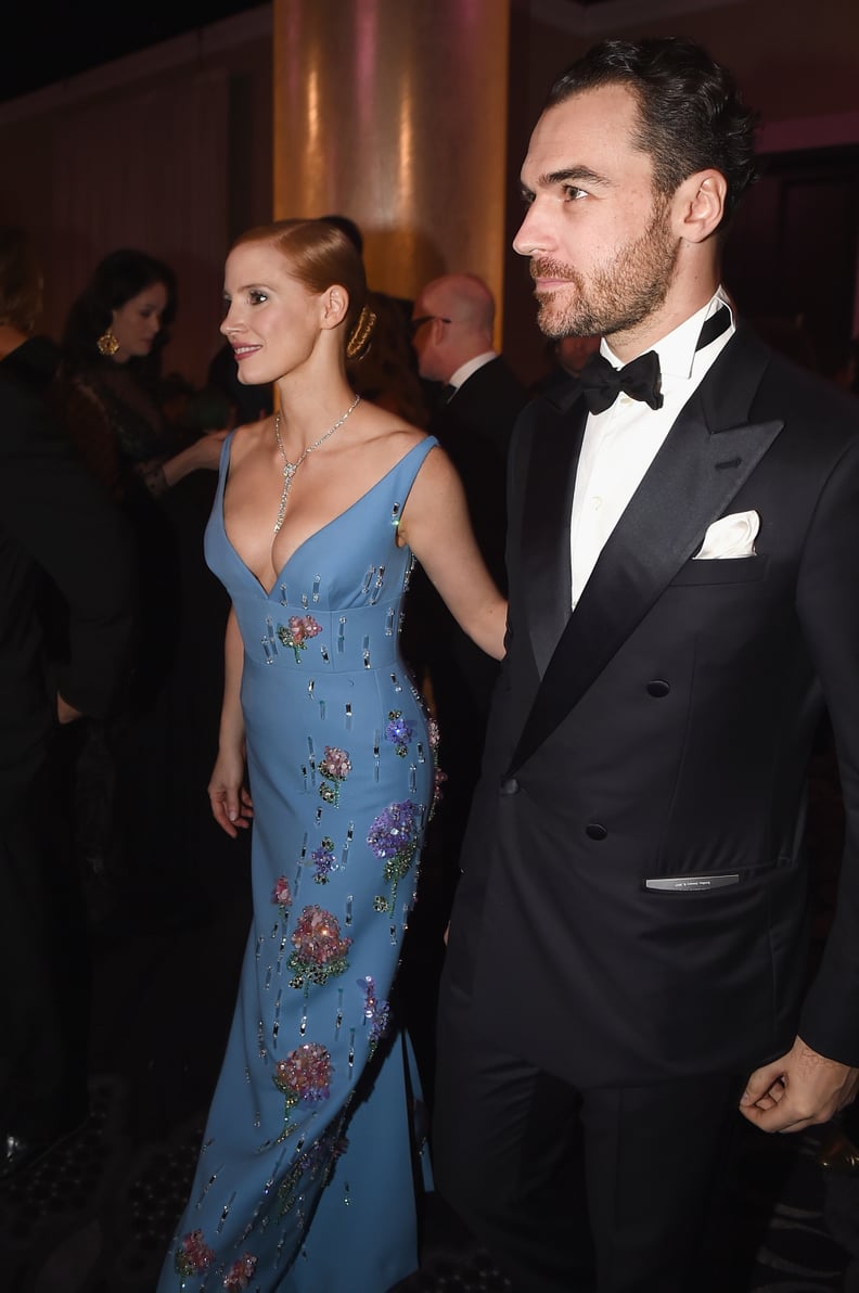 Jessica Chastain and Gian Luca Passi de Preposulo