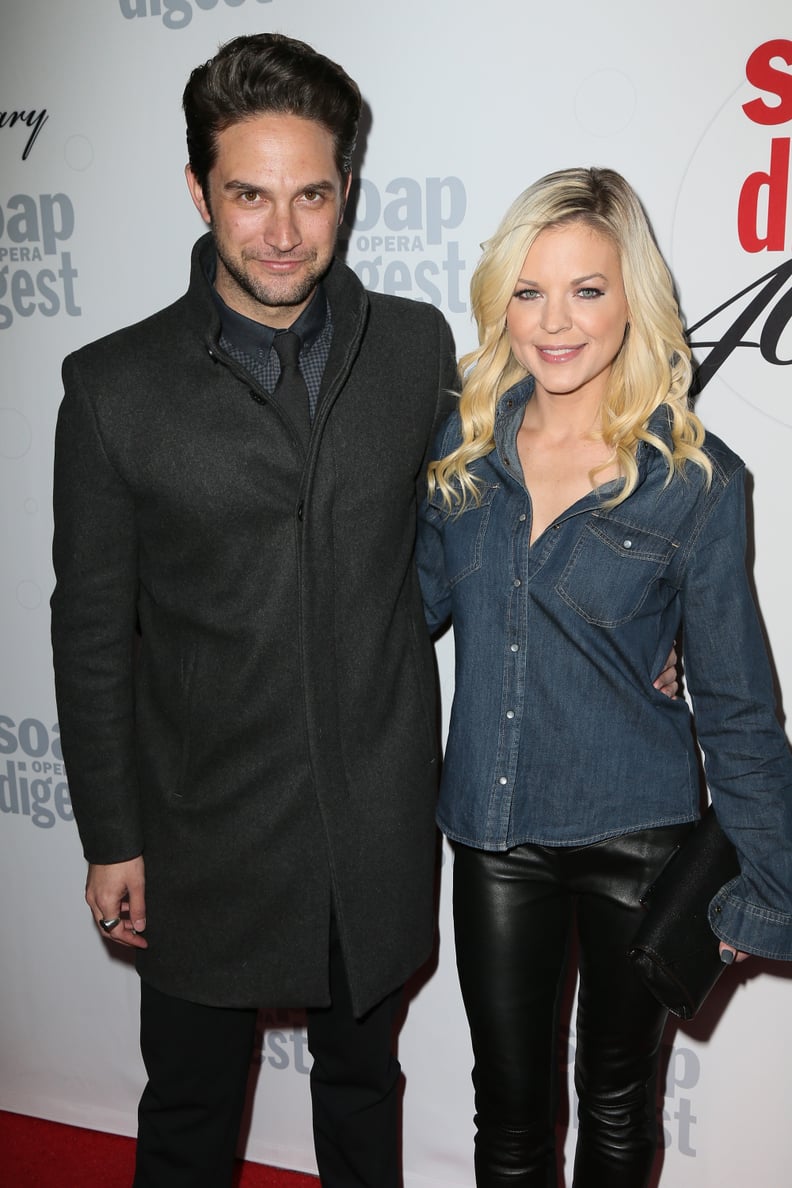 Brandon Barash and Kirsten Storms